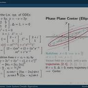 Linear Systems With Complex EigenValues
