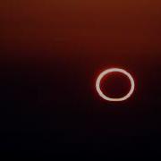Annular Eclipse At Sunrise