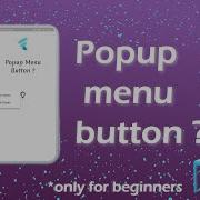 Popup Menu Button Flutter Settings Menu Flutter Popup Menu