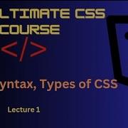 CSS Syntax Tutorial Inline Internal And External CSS Understanding CSS Syntax