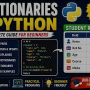 Dictionaries In Python Complete Beginner Tutorial