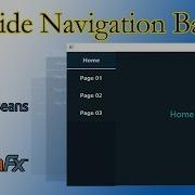 JavaFx Side Navigation Panel Scene Builder Netbeans IDE