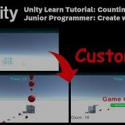 Unity Customizing The Sample Game As The Tutorial Of Junior Programmer C Game Programming