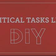 DIY Toolkit Critical Tasks List