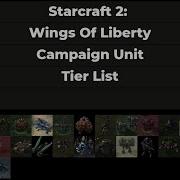 The Not Official At All Wings Of Liberty Campaign Unit Tier List