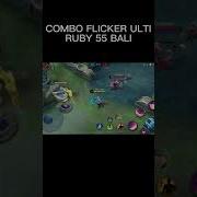COMBO ULTI FLICKER RUBY 55 BALI Game Mlbb Shorts