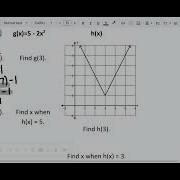 Function Notation Notes Graph Equation