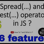 What Is Spread And REST Operator In Detailed Hindi JavaScript Tutorial
