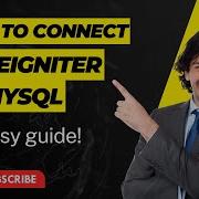 Connect CodeIgniter To MySQL Quick Easy Database Guide Must Watch Tutorial