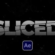 Cut And Slice Your Text In After Effects Tutorial