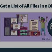 Using Python To List The Files In A Directory