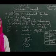CLASS 12 DATABASE CONCEPTS