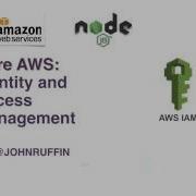 Core AWS IAM Node Js And Javascript SDK