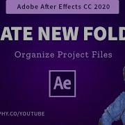 After Effects How To Create New Folders In Project Panel