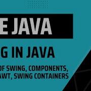 039 Swing In JAVA Features Of Swing Components Swing Vs AWT Swing Containers