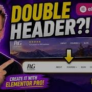 Create A Unique Header With Elementor Pro Step By Step Guide