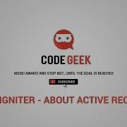 Basic Codeigniter Tutorials About Active Records