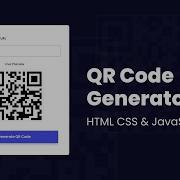 Как создать сайт генератор QR кодов с использованием HTML CSS и JavaScript