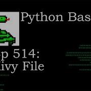 Python Basics Kivy File