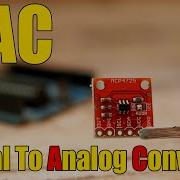 12 битный ЦАП Arduino MCP4725 как его использовать стабильное опорное напряжение