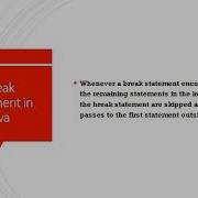 JAVA Programming Tutorial In Urdu Hindi 16th Tutoriall Break Statement In Java