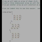 Understanding Python Numpy Dimensions Shape And Slice Operations