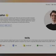Создайте адаптивное личное портфолио с помощью HTML и CSS Полный урок для начинающих
