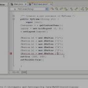 Урок 148 Менеджеры расположения GridLayout
