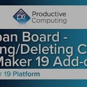 Extend The FileMaker Kanban Add On Learn How To Add And Delete Cards