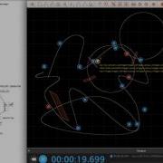 Sound Experiment Iannix Graphical Sequencer OSC PureData