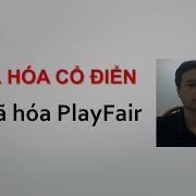Classical Encryption PlayFair Encryption