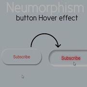 Neumorphism Button Hover Effects Using CSS Only