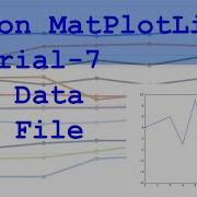 Python MatPlotLib Data From File Tutorial 7