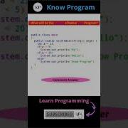 What Will Be The Output Of The Java Program Shorts Java Knowprogram