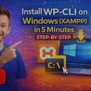 Install WP CLI On Windows XAMPP In 5 Minutes Fix Setup PATH Verify 2026