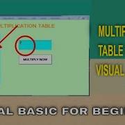 Multiplication Table In Visual Basic 6 2021 MultiplicationTable Visual Basic Tutorial