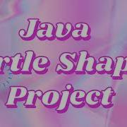 Java Turtle Shapes Project Tutorial