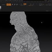 PavWork 21 Cavity And AO Maps In ZBrush