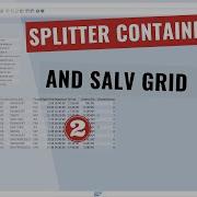 ABAP Splitter Container To Display 2 SALV Grids English