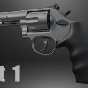 Low Poly Revolver Blender 3DCG Modeling Tutorial For Beginner
