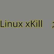 Linux XKill
