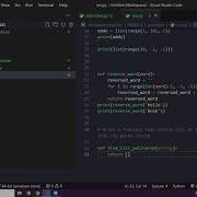 Finding Palindrome Word Using Python