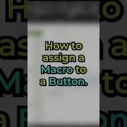 Assign A Macro VBA Code To A Button In Microsoft Excel