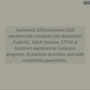 CS8850 Algorithmic Differentiation Intro