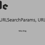 Node Js URLSearchParams URL Class