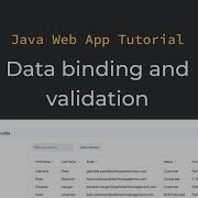 Java Tutorial Data Binding And Validation In Vaadin Forms Part 9