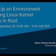 Консультация наставника Настройка среды для написания модулей ядра Linux на Rust