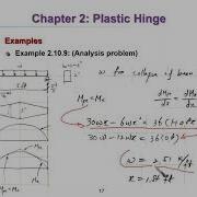 Plastic Analysis And Design Lec 4 3 Plastic Hinge Analysis Example
