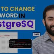 How To Change Password In PostgreSQL 2026 Step By Step Guide