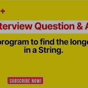 JAVA Interview Questions Find The Longest Word In A String Using Stream API In Java